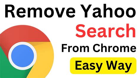 How To Fix Chrome Search Engine Changing To Yahoo Remove Yahoo Search