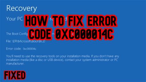 fix error code 0xc000014c in windows 10 8 1 8 7 in 2022 error code hot sex picture