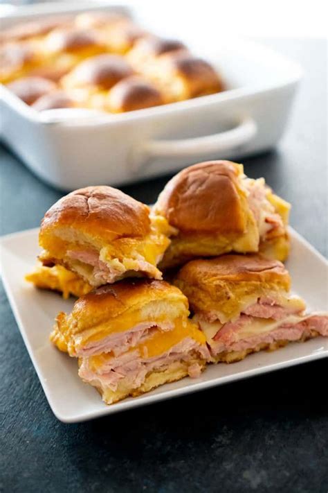 Easy Party Prep These Turkey And Ham Hawaiian Sliders Are Out Of This