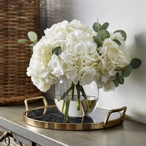 20 30 white flower arrangement in vase