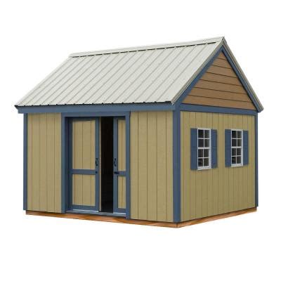 This can save you some money if you have the capacity to pick up these packages. Best Barns Brookhaven 10 ft. x 12 ft. Storage Shed Kit with Floor-bhaven1012f - The Home Depot