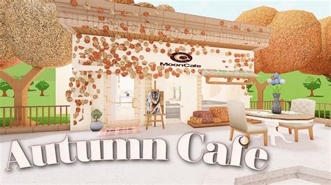Bloxburg Autumn Cafe ♡ Youtube