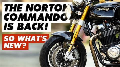 Norton Commando SP CR First Ride Review YouTube