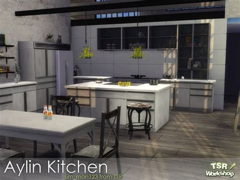 Candylicious set and chair functional • sims 4 downloads. The Sims 4 Aylin Kitchen | Modern kitchen set, Sims 4 kitchen
