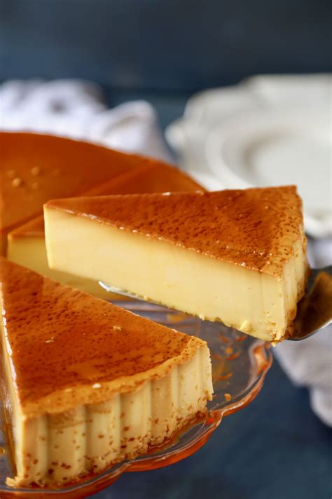 The Best Way To End Any Mexican Meal Is With A Slice Of Flan Creamy