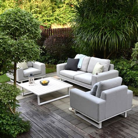 Browse our selection and choose from metal. Maze Rattan Ethos 2 Seat Sofa Set With Coffee Table - Maze ...