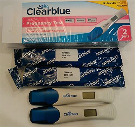 Working Prank Digital Pregnancy Test Box Of 2 Tests No Bodily Fluids