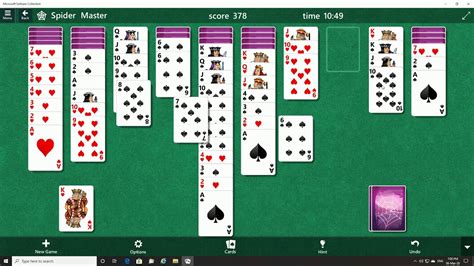 Microsoft Solitaire Spider 2 Suits Level 1123 Youtube