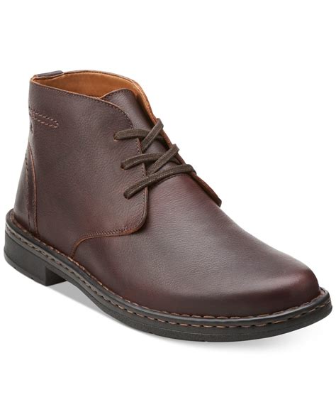 Lyst Clarks Mens Kyros Limit Chukka Boots In Brown For Men