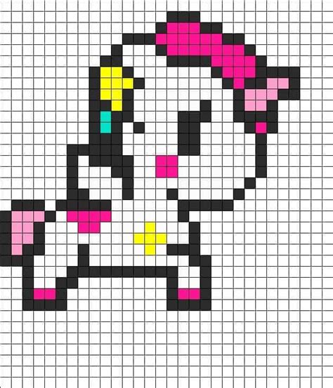 Pixel Art Unicorn Pixel Art Dibujos Dibujos En Cuadricula Y Cloud Hot