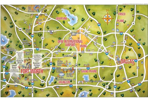 Downtown Dallas Map And Guide Image Of Dallas Maps Download Dart