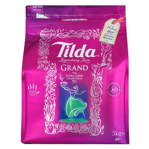 Tilda w/grain basmati & wild rice 10x500g. TILDA Grand Basmatireis 5Kg.Golden Sella Rice Extra Long ...