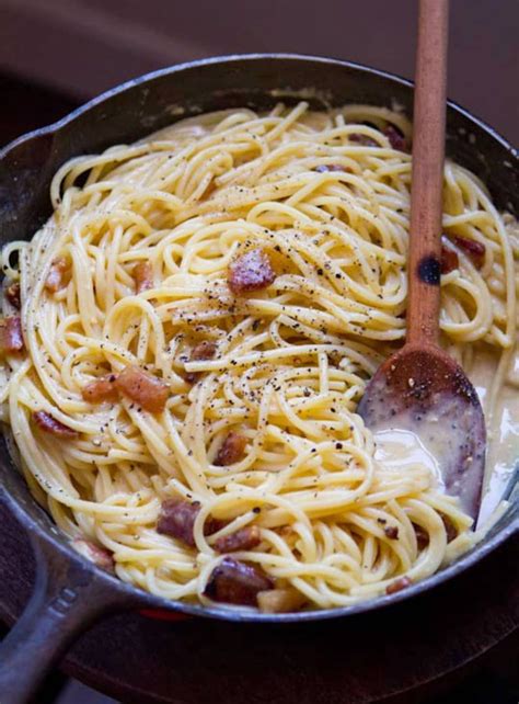 Recipe Authentic Spaghetti Alla Carbonara Recipe Carbonara Pasta