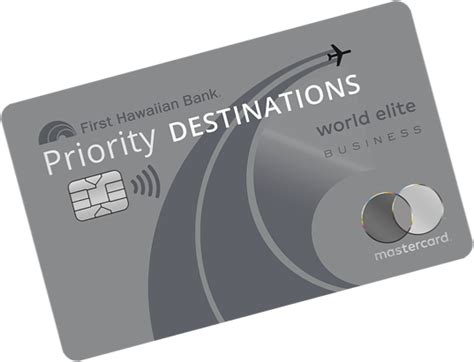 Choose a business credit card from first hawaiian bank, the biggest bank in hawaii. Priority Destinations® World Elite Business Credit Card | First Hawaiian Bank