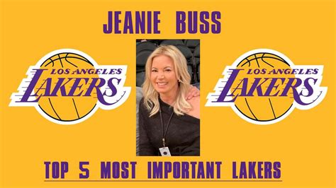 Jeanie Buss Top 5 Lakers List A Love Hate Story And How We Got HERE