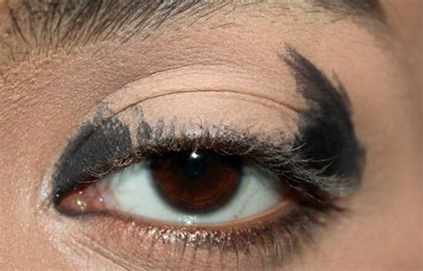 Black And White Eye Makeup Step By Step Tutorial With Pictures