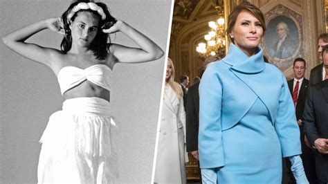 Melania Trumps Fashion Evolution From Model To First Lady