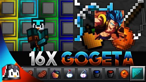 Gogeta 16x Mcpe Pvp Texture Pack Fps Friendly Youtube