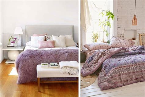purple bedrooms show  pretty  versatile  colour