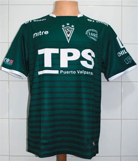 As you walk through the fruit markets, you may see the flag hanging over stalls or even a vendor sporting the team jersey. Santiago Wanderers Home football shirt 2012.