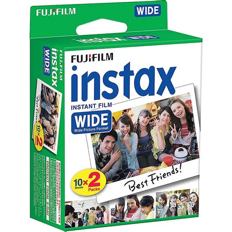 Fujifilm Instax Wide Film Glossy 2x 10pcs Instax 210 Fuji Instax Wide