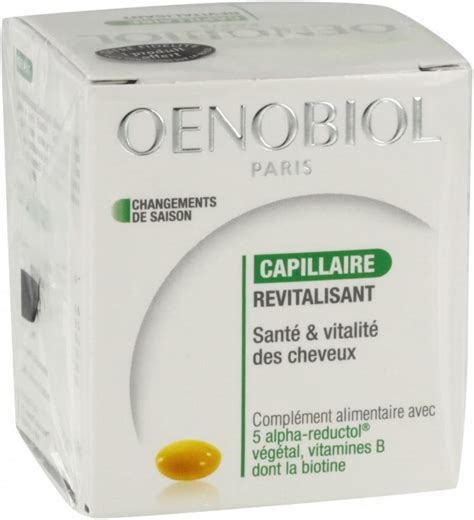 Oenobiol Revitalizing Hair Care 60 Gel Caps Uk Beauty