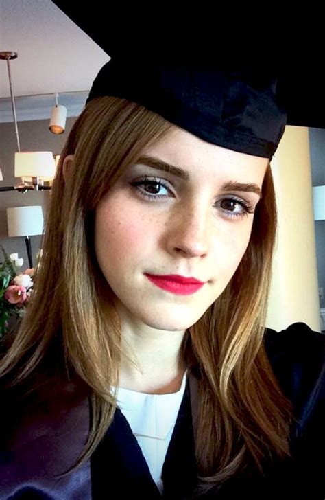 Harry Potter Star Emma Watson Graduates From Brown University With