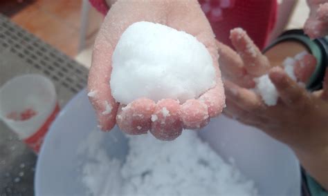 Como Hacer Nieve Artificial Casera Loca Academia Familiar