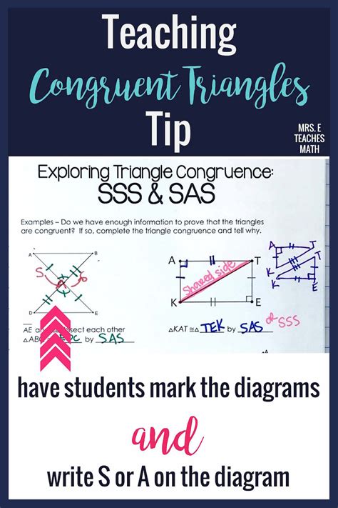 3 met 4 wrote 5 lost 6 took 7 paid 8 made. 7 Ideas for Teaching Congruent Triangles | Mrs. E Teaches Math