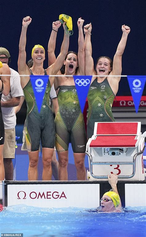 Australian Olympic Teams 4x100 Medley Relay Upsets Us Fans Who Accuse Team Of Cheating