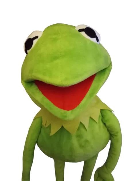 Kermit The Frog Puppet Full Body Hand Puppet Bendy Fingers Professional