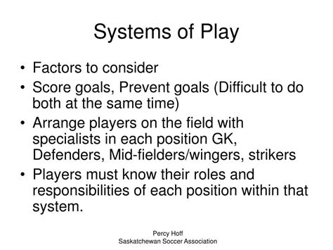 Ppt Principles Of Play Systems Of Play Styles Of Play Powerpoint Presentation Id 1030398