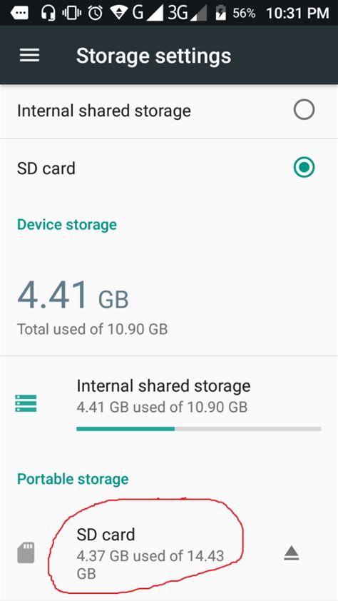 No, the sd card can only be used for documents/ files such as music or photos. How To Use SD Card As Default Storage On Android? 7 Steps