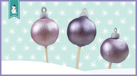 The most common ornament cake pop material is silicone. ORNAMENT CAKE POPS I How to make easy Ornament Cake Pops I Arctic Set - YouTube