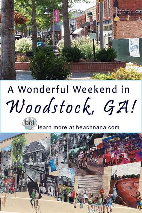A Visit To Woodstock Georgia Tips On Rving From The Small Rv Ninja Beach Nana Rv Travels