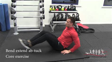 Bend Extend Ab Tuck Exercise Tutorial Youtube