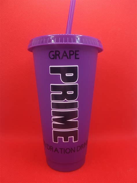Custom Prime Cold Cup Etsy Uk