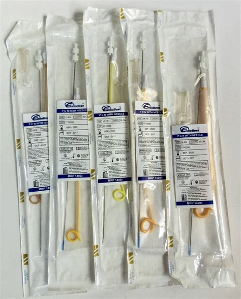 Endobest Pigtail Percutaneous Nephrostomy Pcn Drainage Catheter With