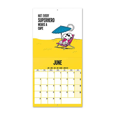 Official Snoopy 2022 Wall Calendar 2022 Calendar 12 X 12 Square