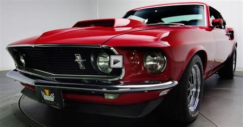 Candy Apple 1969 Ford Mustang Boss 429 Hot Cars