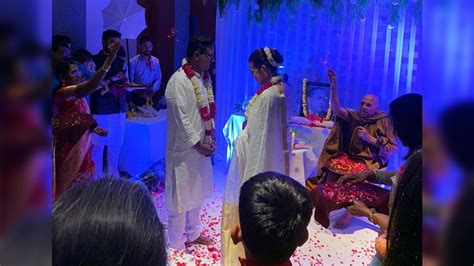 Ias Officer Couple Tina Dabi Pradeep Gawande Wedding First Pictures Out