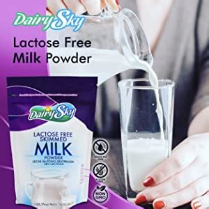 Amazon Com DairySky Lactose Free Milk Powder Skimmed Milk Non GMO