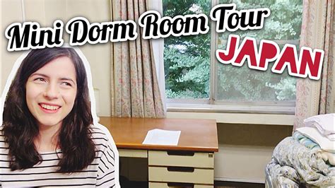 Dorm Life In Japan Mini Room Tour Youtube