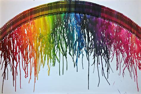 30 Cool Melted Crayon Art Ideas Hative