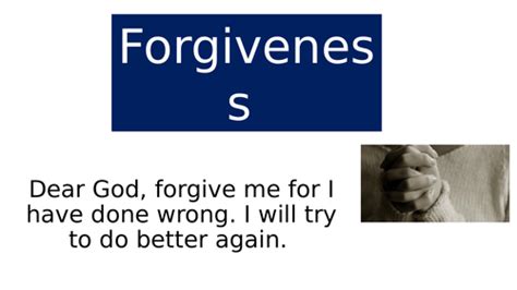 Forgiveness Christianity Teaching Resources