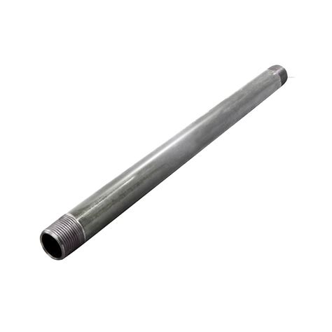 The Plumber S Choice 3 4 In X 30 In Galvanized Steel Pipe 3430PGL