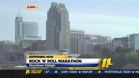 Raleigh Roads Close For Rock N Roll Marathon Expect To Reopen In The