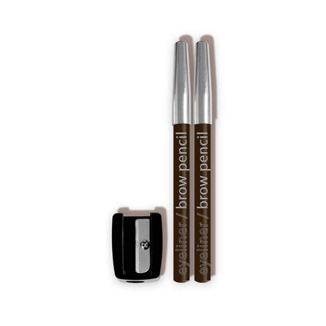 Eyelinerbrow Pencils W Sharpener Cbpn222 Black La Colors