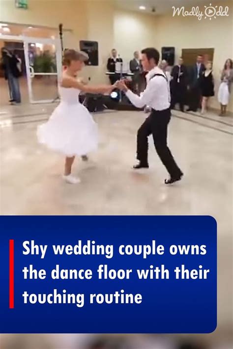 Shy Wedding Couple Owns The Dance Floor With Their Touching Routine In 2023 Wedding Couples