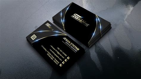Luxury Business Card Design In Photoshop Youtube